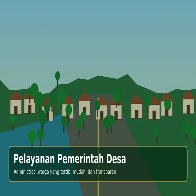 Ilustrasi pelayanan Desa Sembawa
